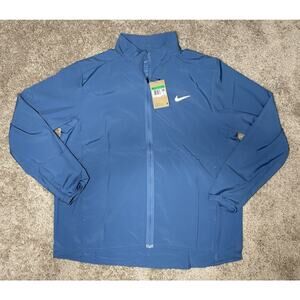 Nike Dri-FIT Versatile Fitness Training Jacket Aegean Storm FB7499-429 Size XL